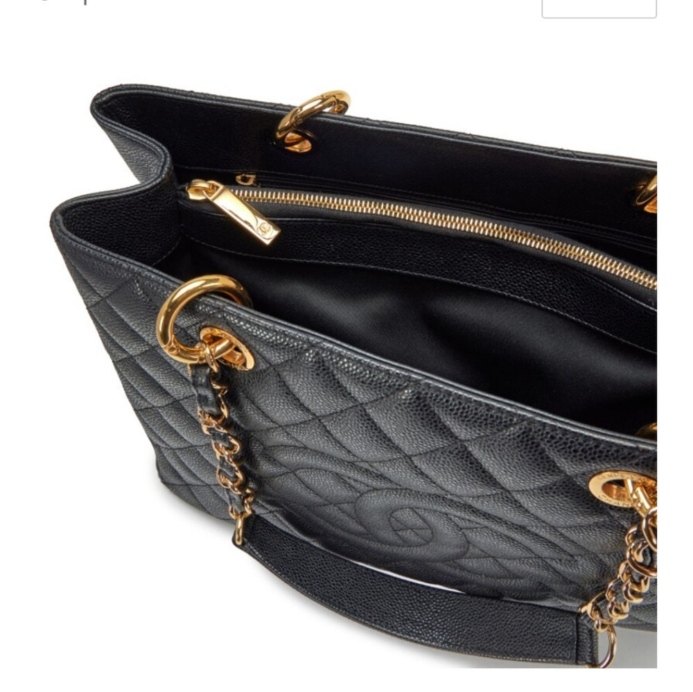 Chanel Black  Petite Quilted Leather Chain Shoulder Bag - Picture 11 of 12
